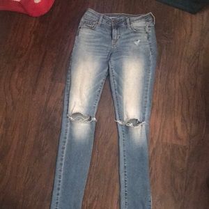 Old navy rockstar skinny jeans